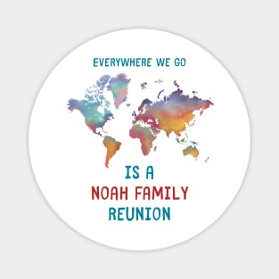 Noah Family Reunion color Magnet